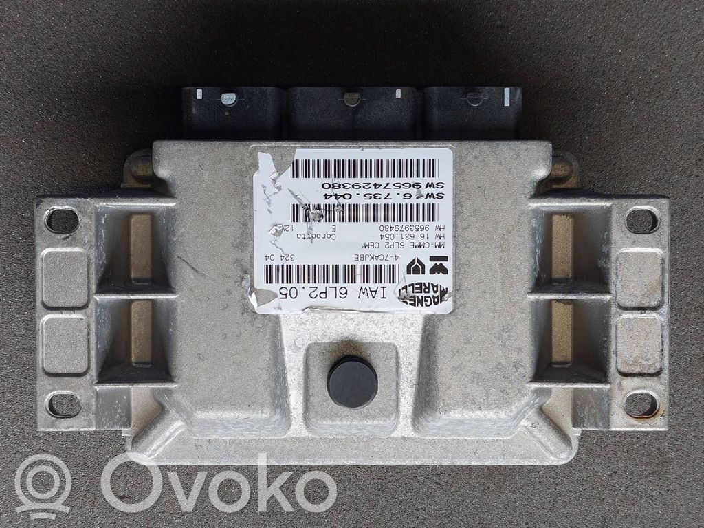 Peugeot 307 Calculateur moteur ECU 