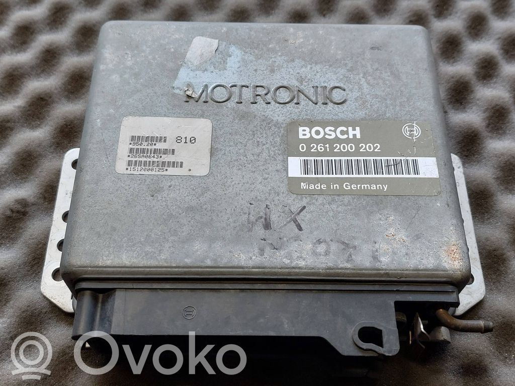 Engine control unit/module   0261200202