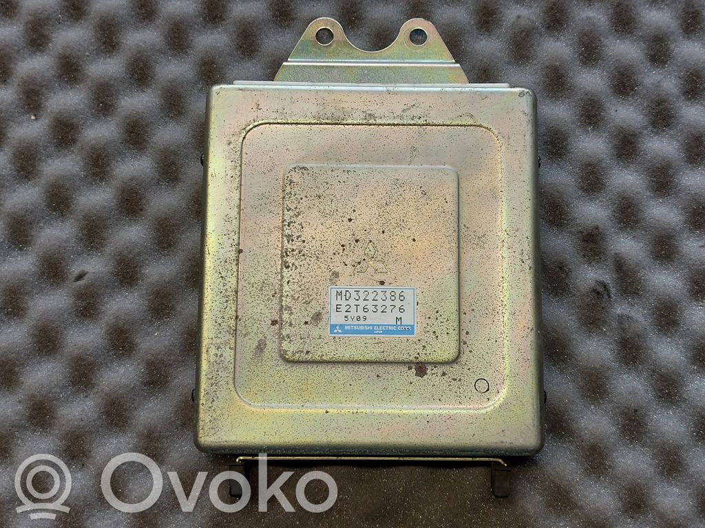 Engine control unit/module   MD322386,E2T63276,5Y09