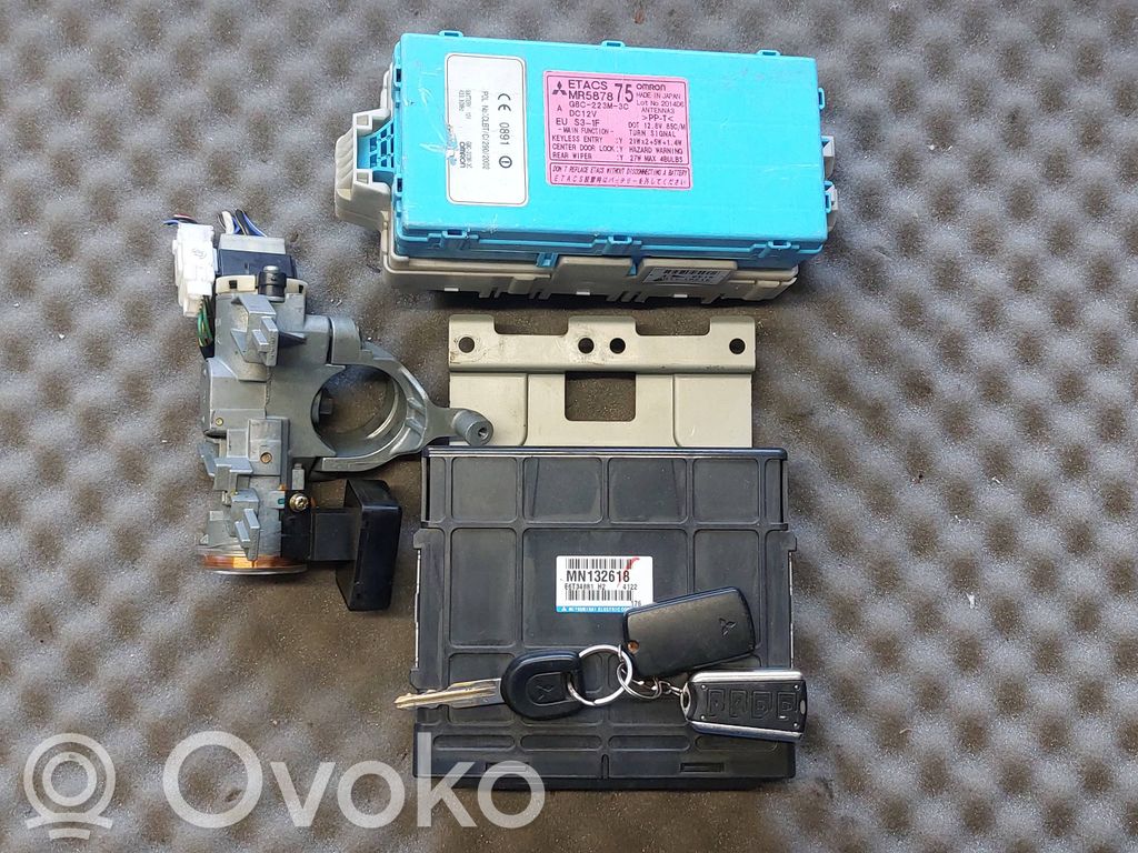 Mitsubishi Lancer Engine ECU kit and lock set 