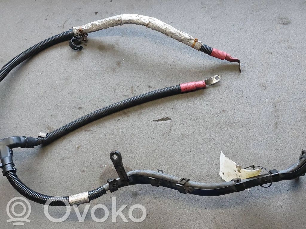 BMW 3 F30 F35 F31 Plus / Klema / Przewód akumulatora 