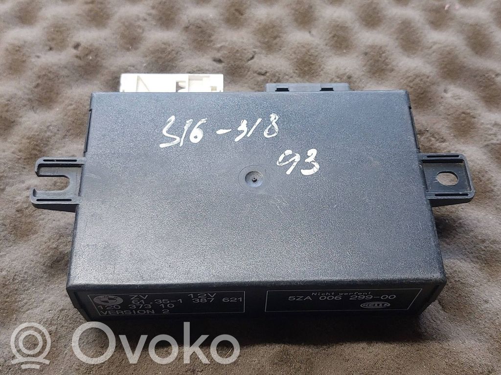 BMW 3 E36 Centrālās atslēgas vadības bloks 