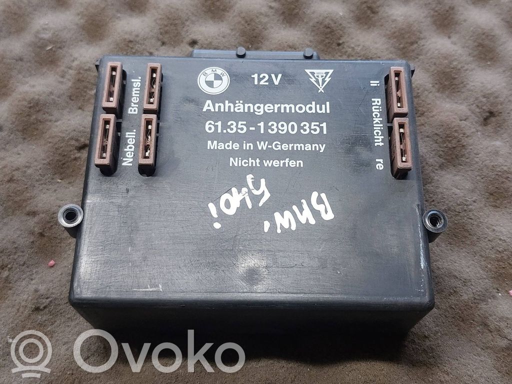 BMW 7 E32 Tow bar trailer control unit/module 