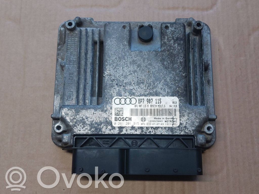Audi A3 S3 8P Engine control unit/module 