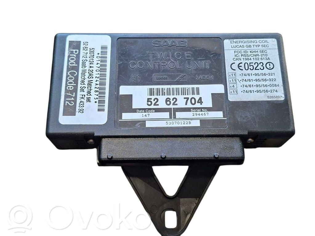 Saab 9-3 Ver1 Comfort/convenience module 