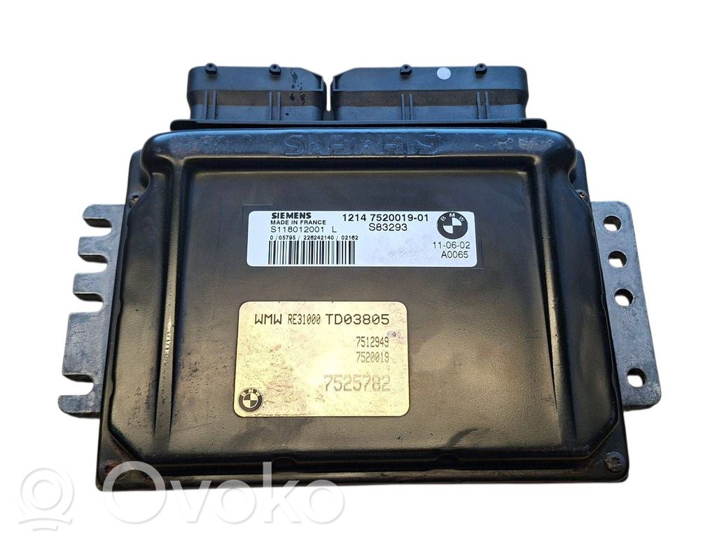Mini One - Cooper R50 - 53 Engine control unit/module 
