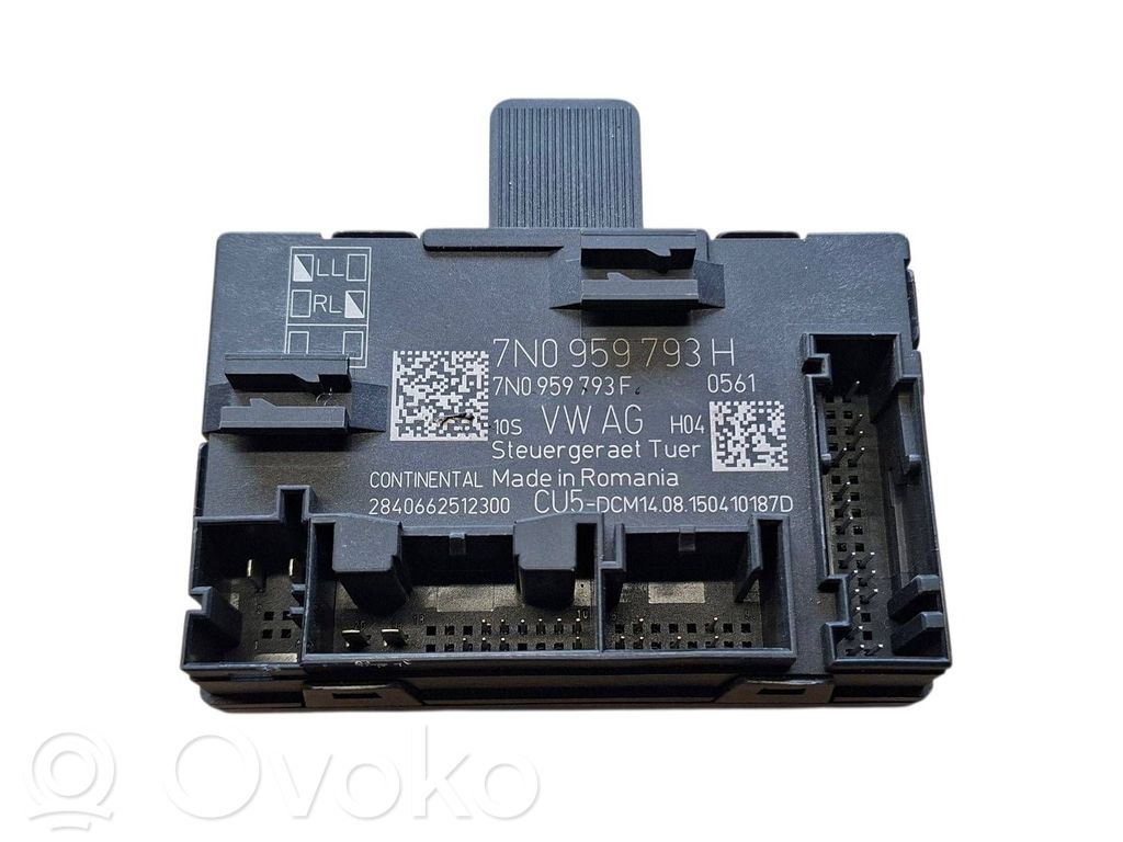 Skoda Yeti (5L) Door control unit/module 