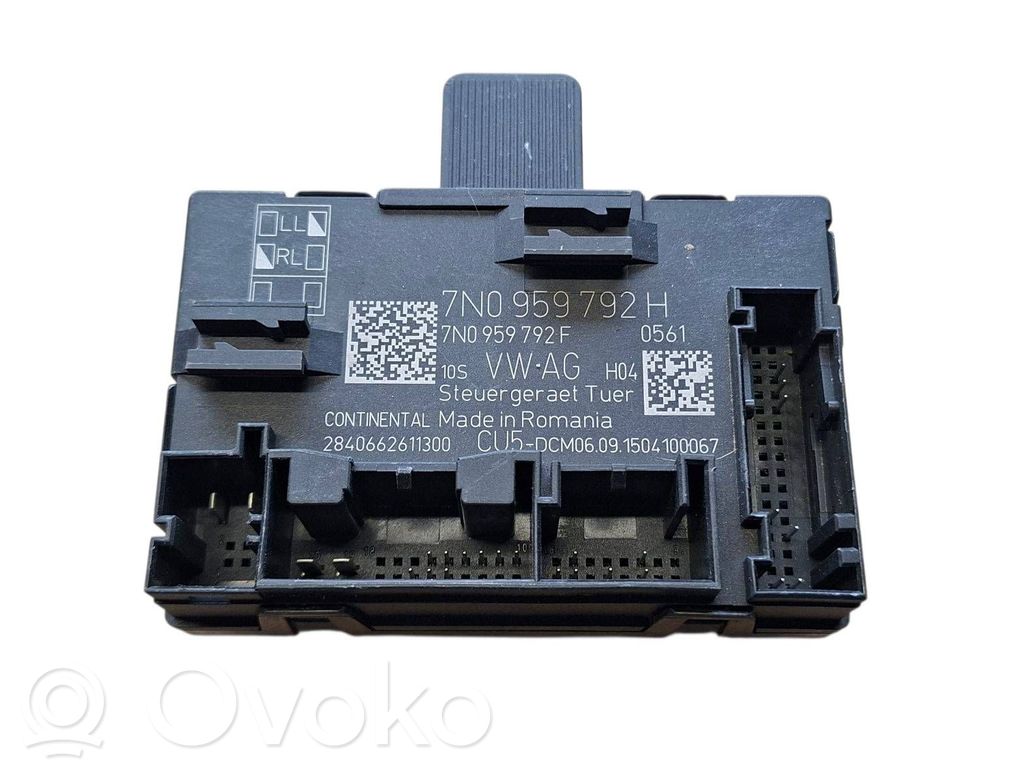 Skoda Yeti (5L) Door control unit/module 