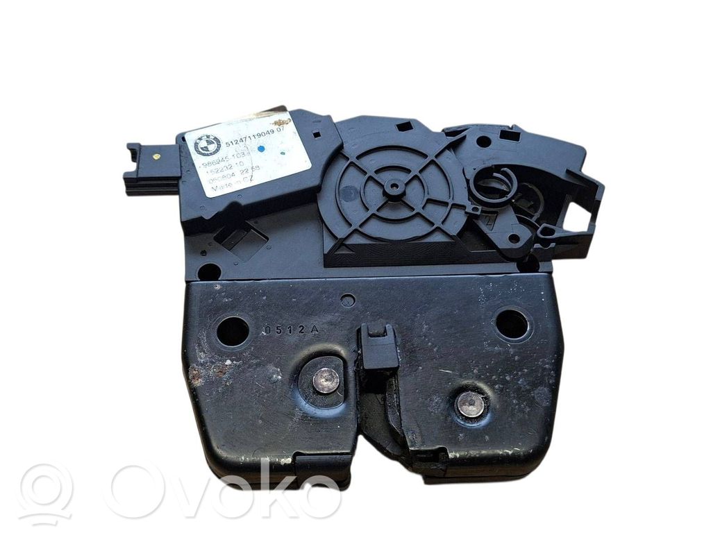 BMW 3 E90 E91 Tailgate/trunk/boot lock/catch/latch 