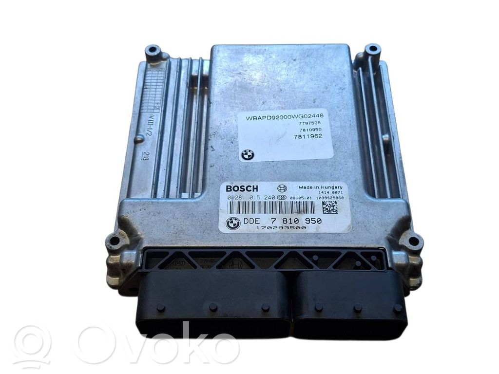 BMW X3 E83 Engine control unit/module 