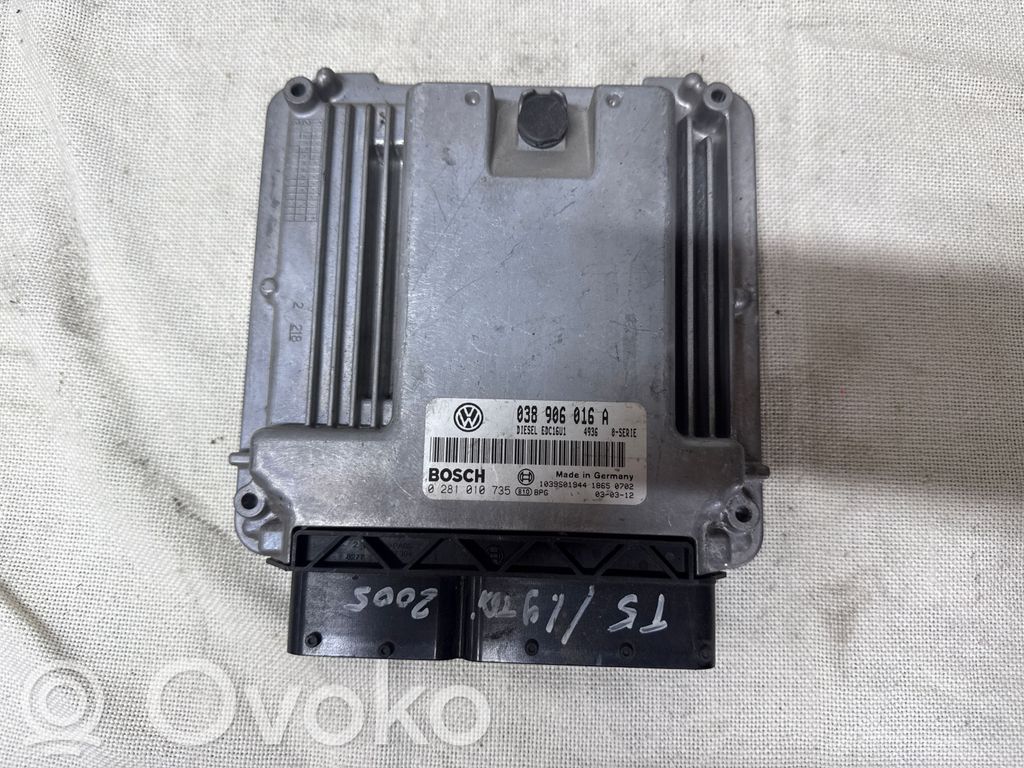 Volkswagen Transporter - Caravelle T5 Unitate/modul de control motor 