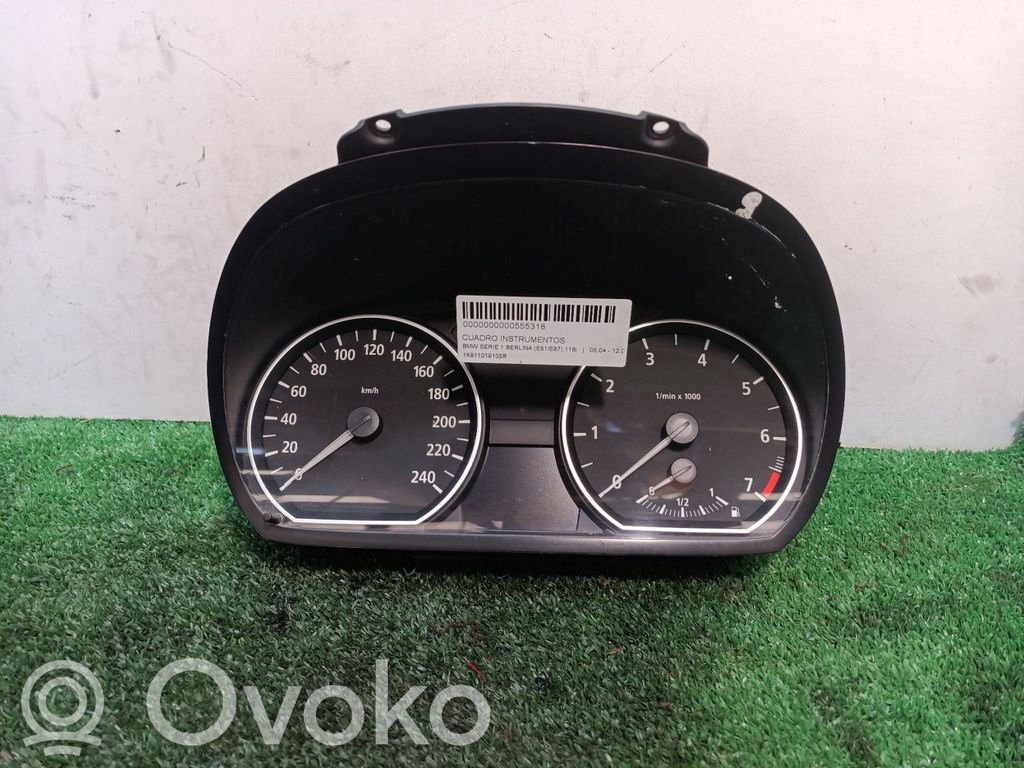 BMW 1 E81 E87 Speedometer (instrument cluster) 