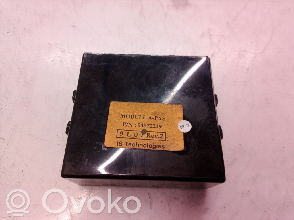 Other control units/modules   94572219,94572219,94572219