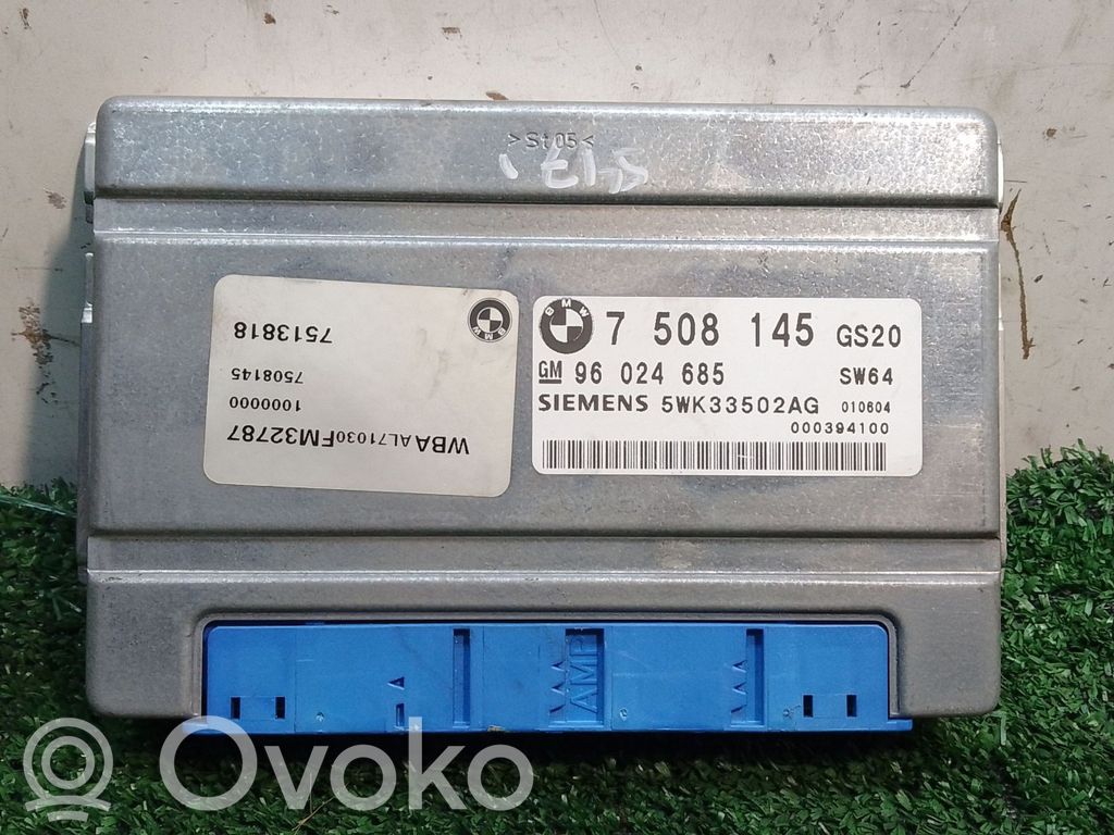 Gearbox control unit/module   5WK33502,96024685,7508145