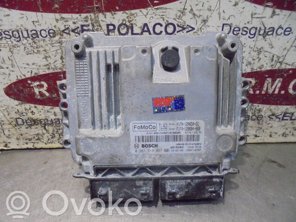Engine control unit/module   H1FA12A650,FOMOCO,0261S19657BOSCH