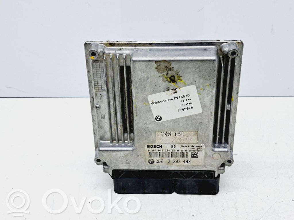 Motorsteuergerät/-modul   DDE7797497,0281012334,1039S08306
