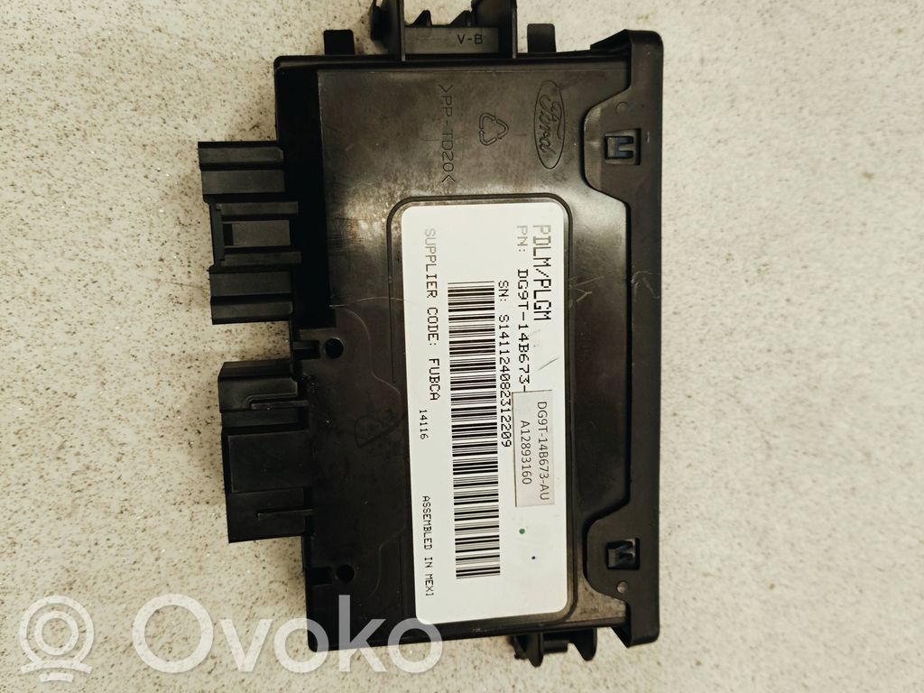 Sterownik / Moduł elektrycznej klapy tylnej / bagażnika   DG9T14B673AU,DG9T14B673,A12893160