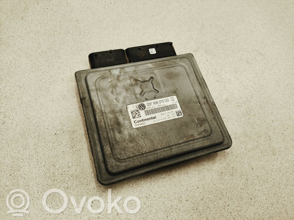 Engine control unit/module   03F906070GD,03E907309A,03F907309AJ,5WP44821