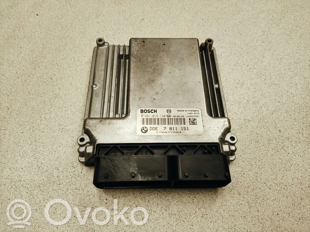 BMW 5 E60 E61 Engine control unit/module 