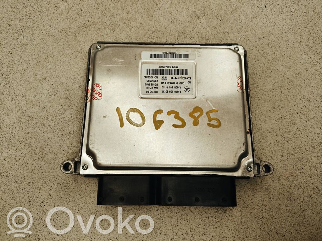 Mercedes-Benz C AMG W204 Unitate/modul de control motor 