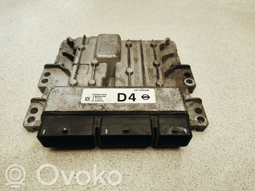 Nissan Qashqai Engine control unit/module 