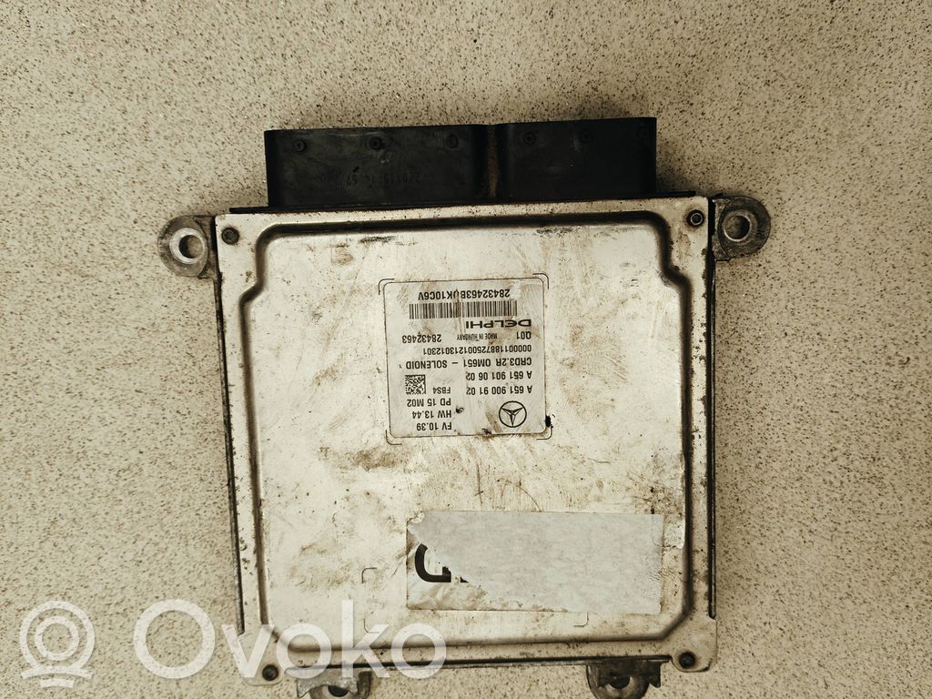 Engine control unit/module   A6519009102,28432463,A6519010602