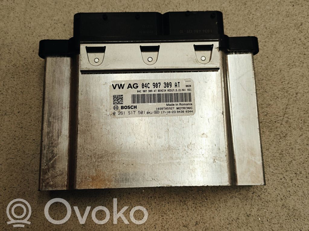 Engine control unit/module   04C907309AT,0261S17501