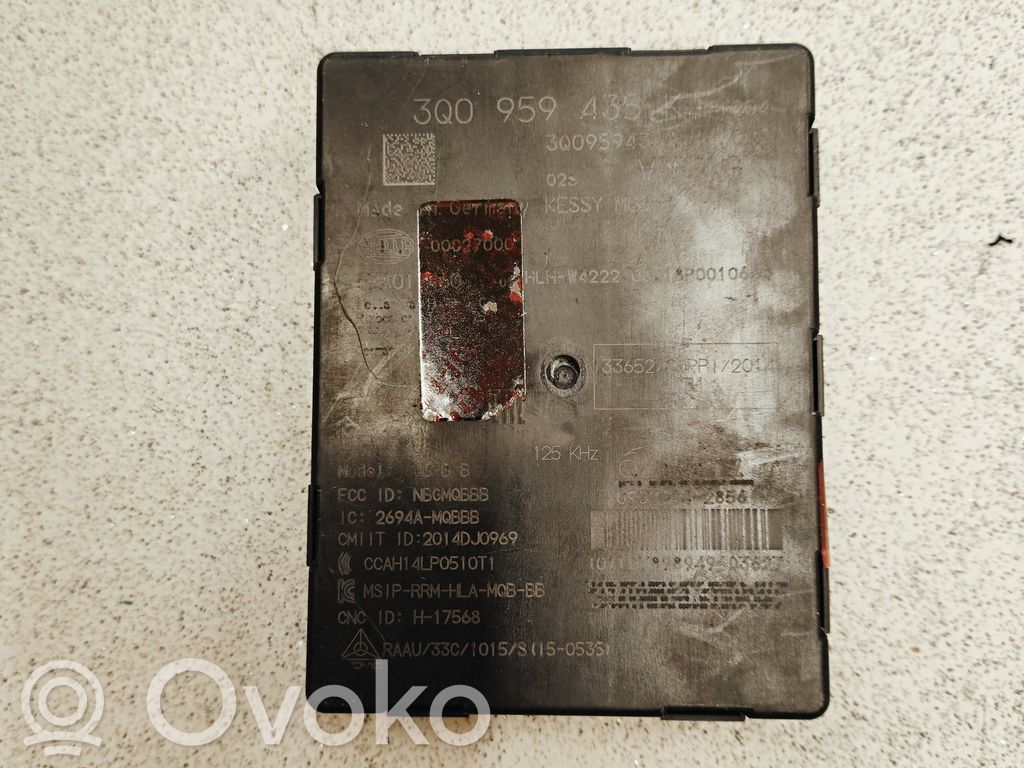 Volkswagen PASSAT B8 Keyless Steuergerät 