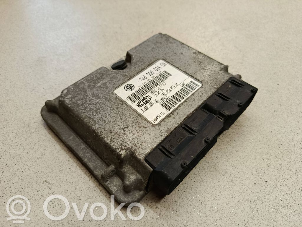 Skoda Fabia Mk1 (6Y) Engine control unit/module 