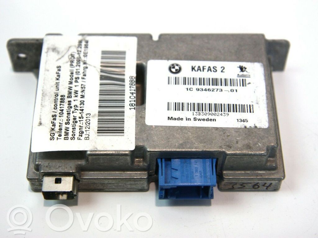 BMW 3 F30 F35 F31 Module de contrôle caméra arrière 