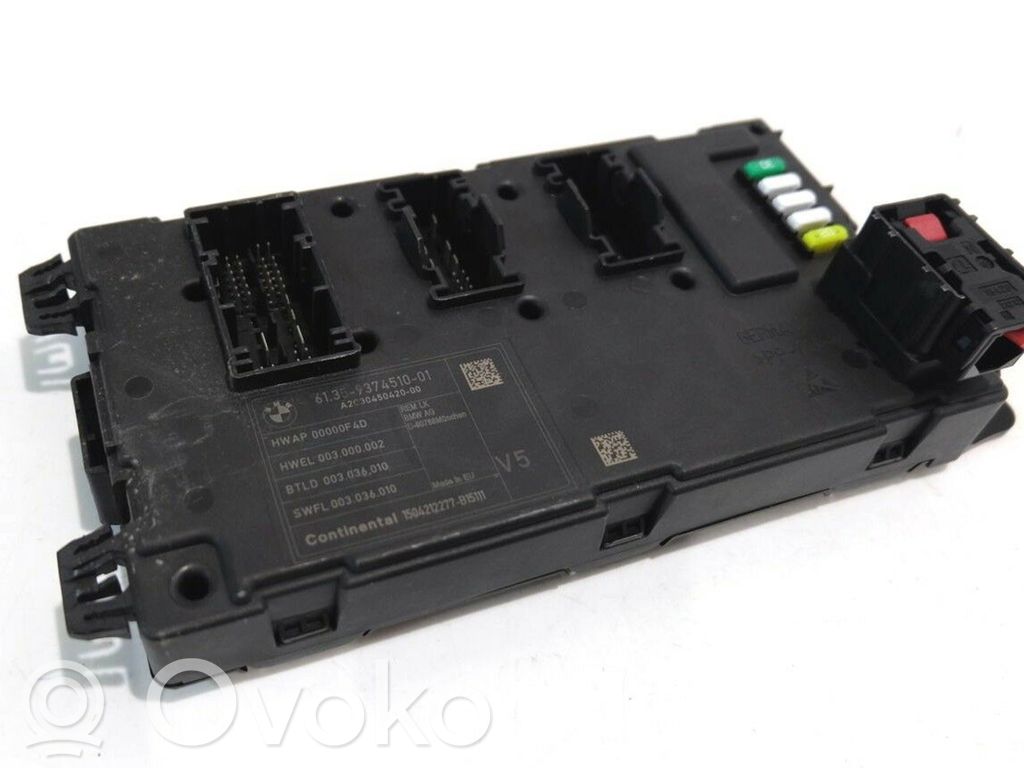 BMW 3 F30 F35 F31 Comfort/convenience module 