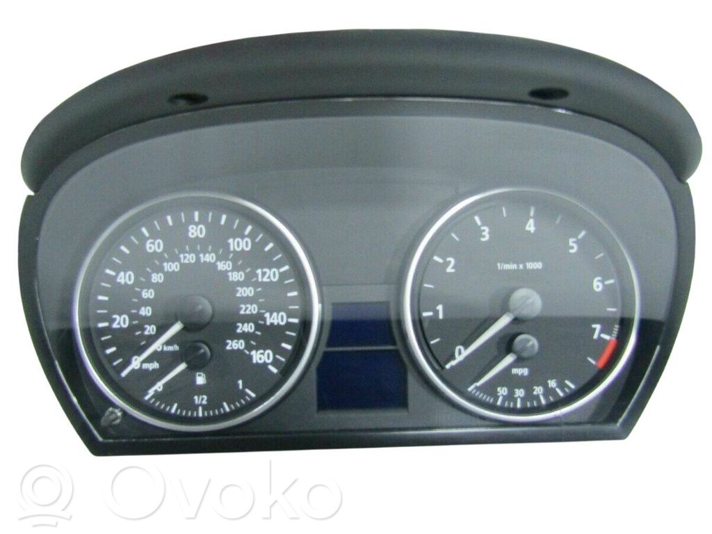BMW 3 E90 E91 Licznik / Prędkościomierz 