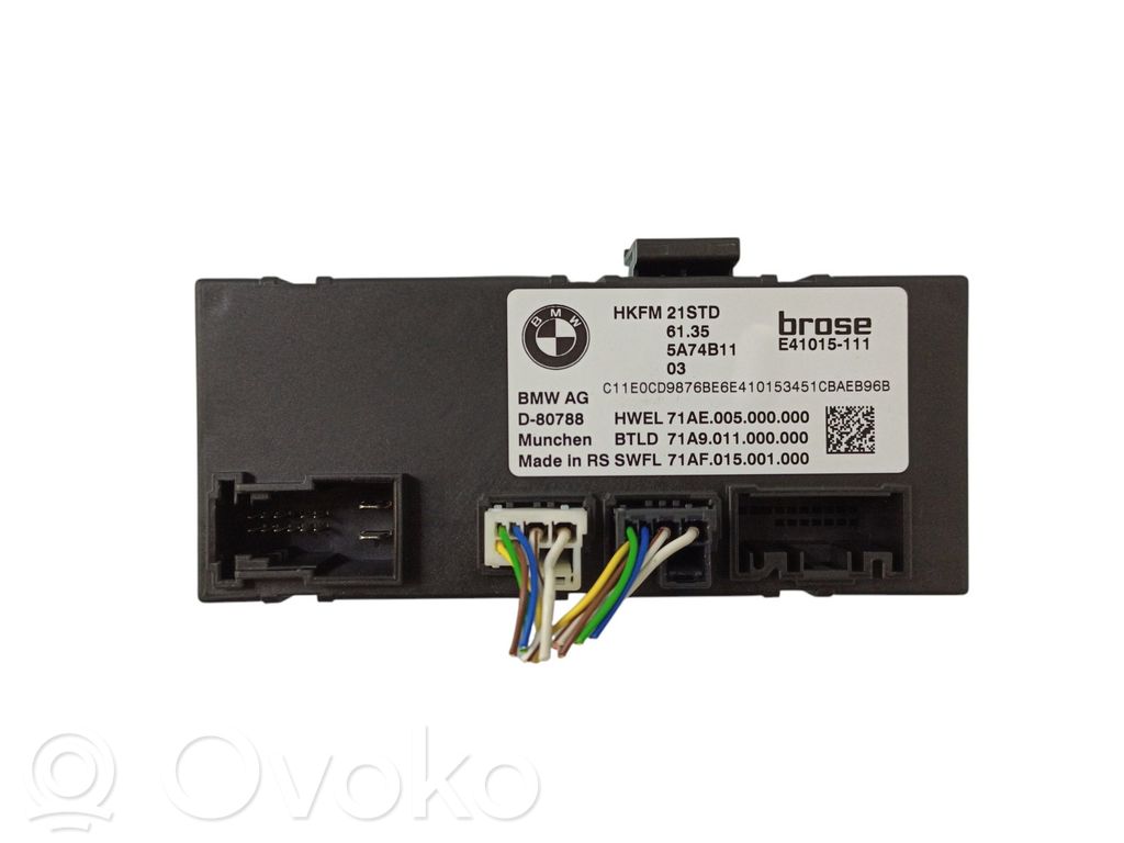 Tailgate/trunk control unit/module   61355A74B11,5A74B11