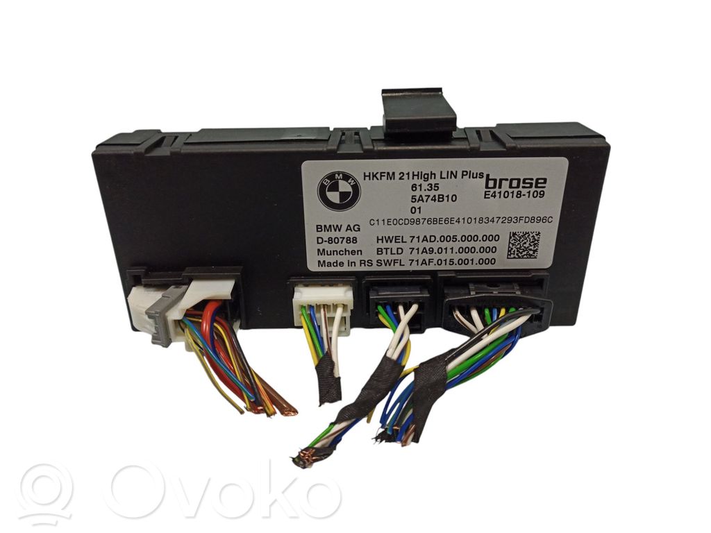 BMW X5 G05 Tailgate/trunk control unit/module 
