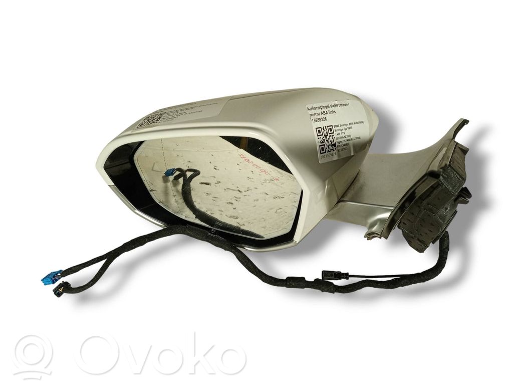 BMW 5 G60 G61 Manualne lusterko boczne drzwi przednich 