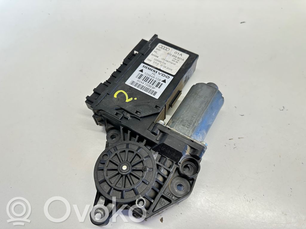 Audi A4 S4 B7 8E 8H Silniczek podnoszenia szyby drzwi tylnych 