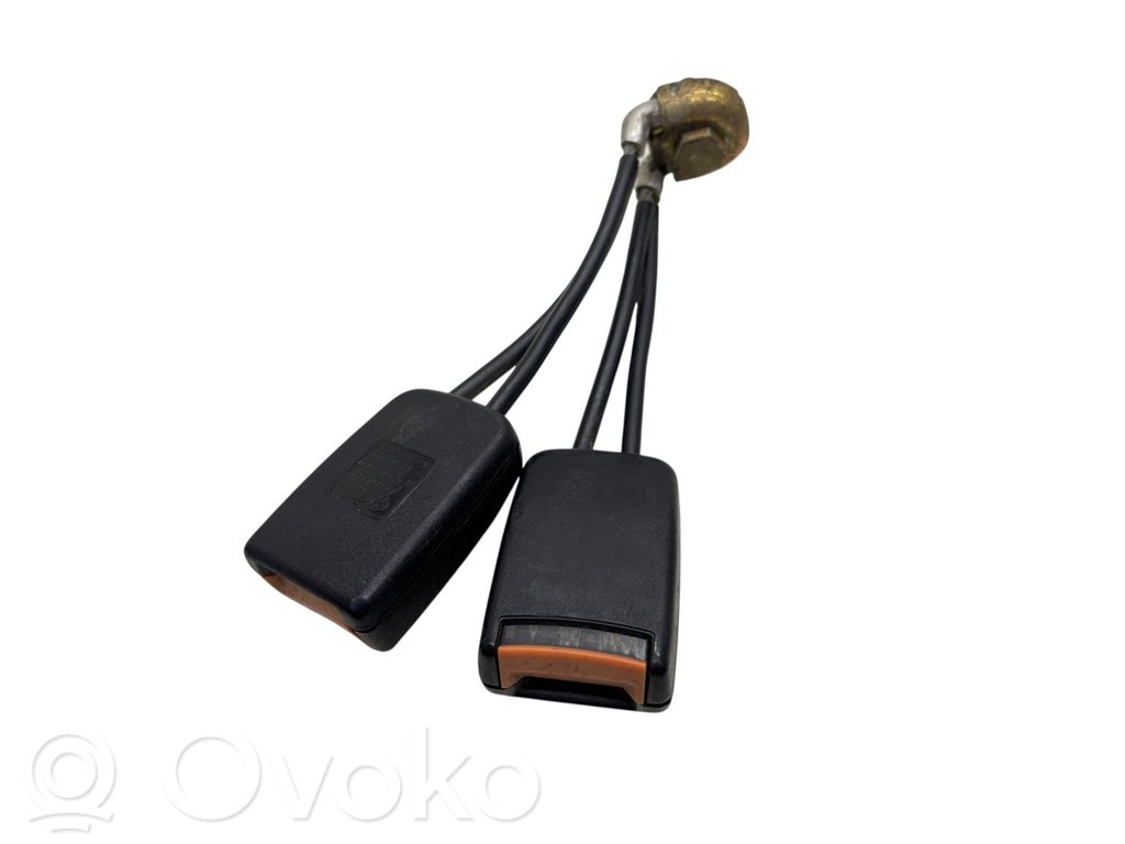 Audi 80 90 B3 Klamra środkowego pasa bezpieczeństwa fotela tylnego 