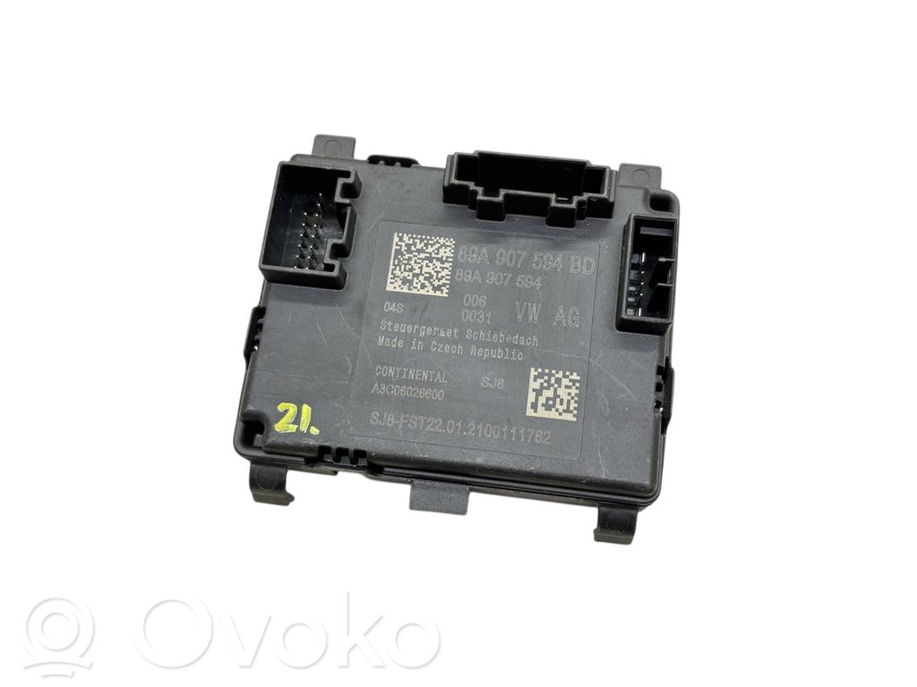 Volkswagen ID.3 Unité de commande / module de toit ouvrant 