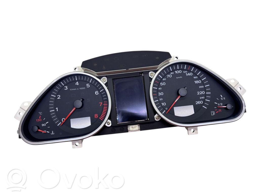 Audi A6 S6 C6 4F Speedometer (instrument cluster) 