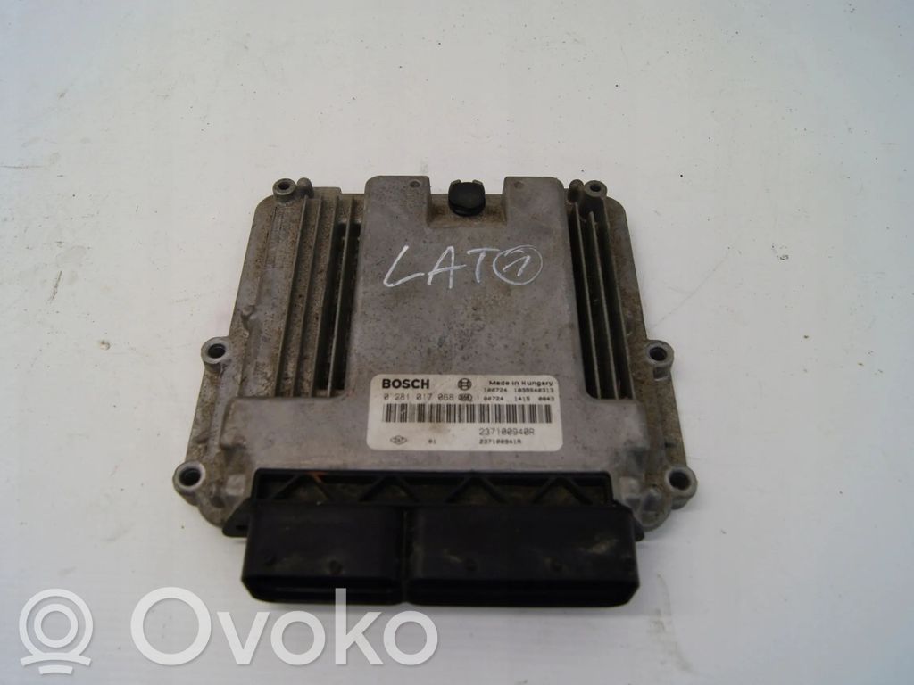 Engine control unit/module ECU   237100940R