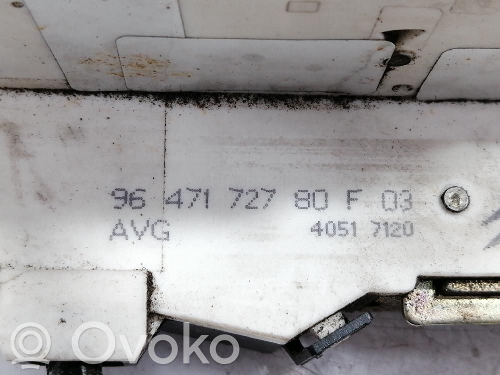 Citroen C4 I Front door lock 