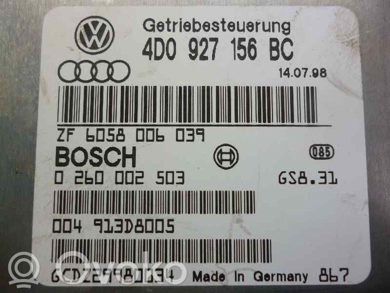 Gearbox control unit/module   4D0927156BC,4D0927156BC