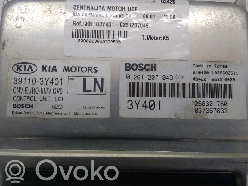 KIA Carnival Engine control unit/module 