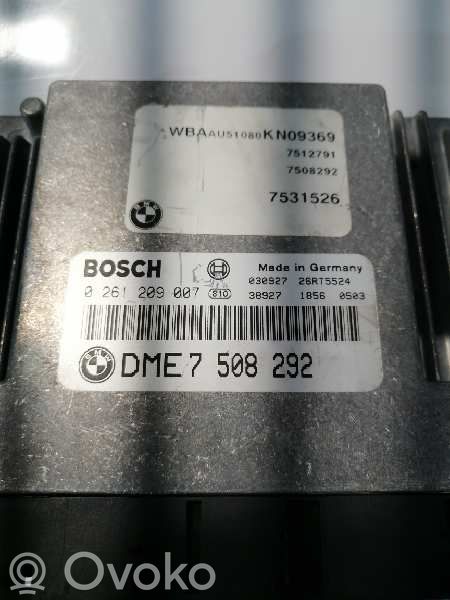 Unidad de control/módulo del motor   DME7508292