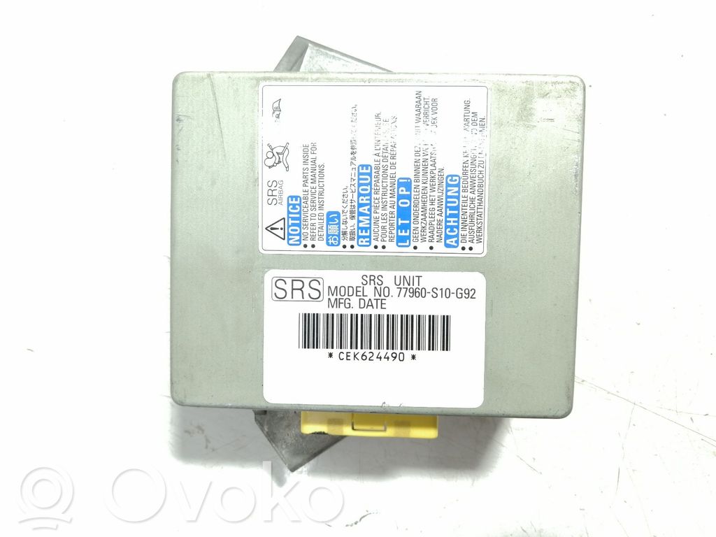 Honda CR-V Bague collectrice/contacteur tournant airbag (bague SRS)
