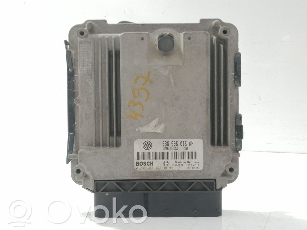 Volkswagen Golf V Motorsteuergerät/-modul 
