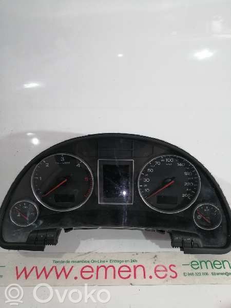 Audi A4 S4 B6 8E 8H Compteur de vitesse tableau de bord 