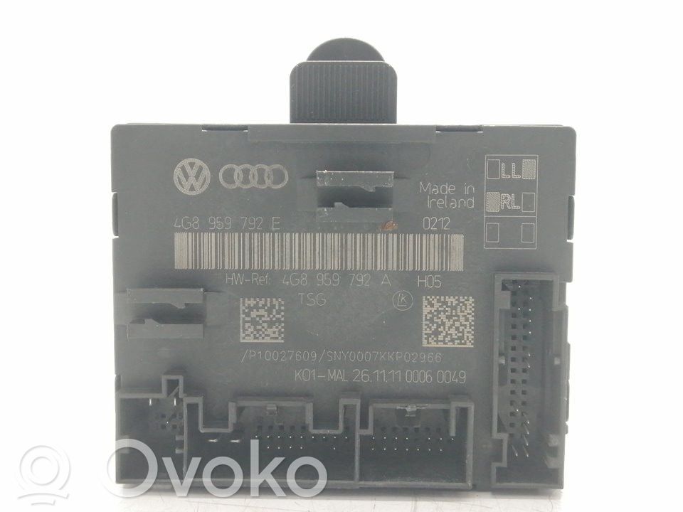 Audi A6 S6 C7 4G Sterownik / Moduł ECU 
