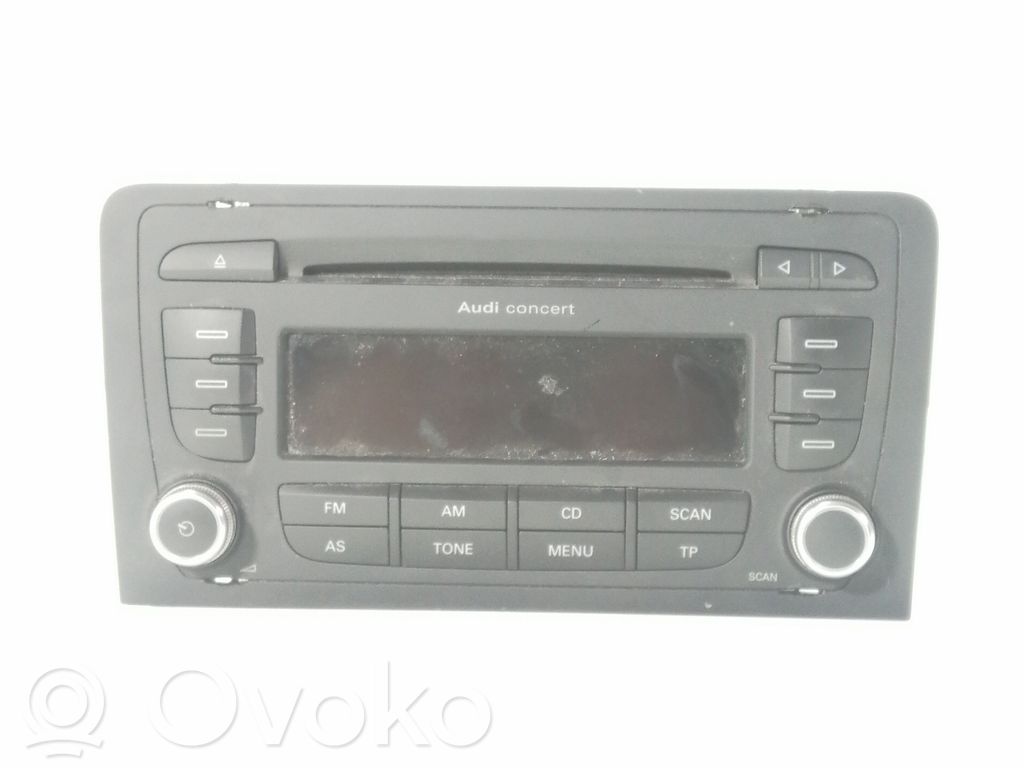 Audi A3 S3 8P Unitate principală radio/CD/DVD/GPS 