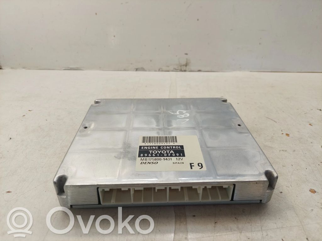 Engine control unit/module   896610F091,MB1758009431,1758009431